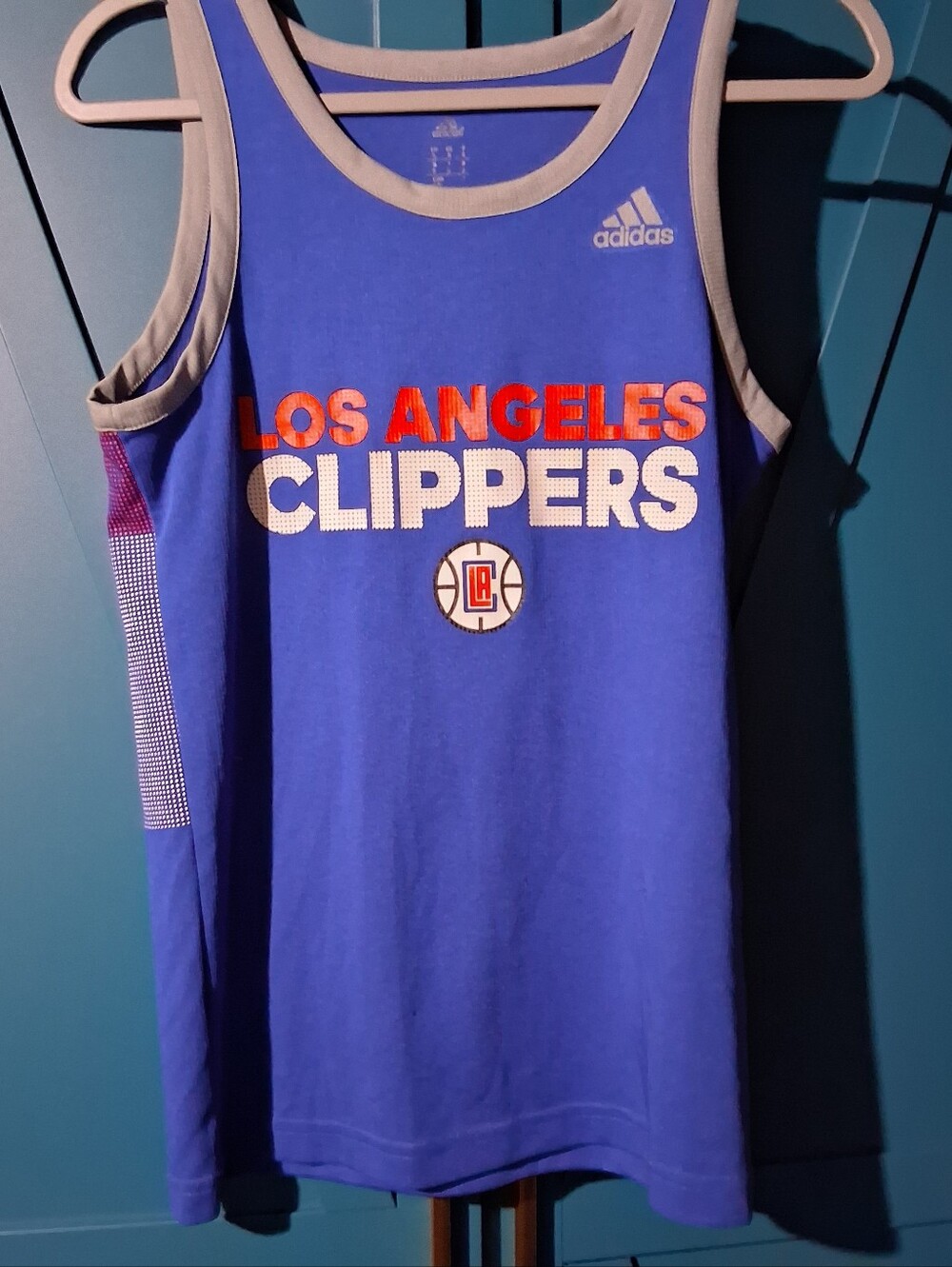 Adidas Los Angeles Clippers Royal Blue Tank